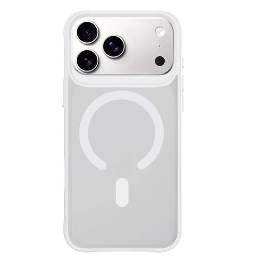 MagSafe-deksel til Apple iPhone 18 Pro / 17 Pro, 3MK, Smoke MagCase, hvit