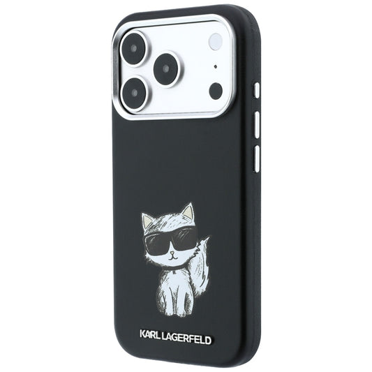 MagSafe-deksel for Apple iPhone 18 Pro / 17 Pro, Karl Lagerfeld, Choupette Sketch, Svart