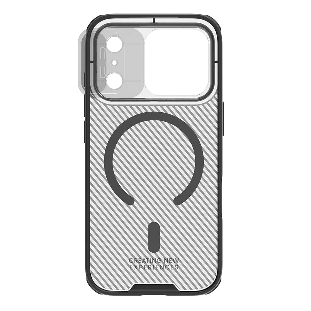 MagSafe-deksel for Apple iPhone 18 Pro / 17 Pro, Nillkin, CamShield Pro, Svart Transparent