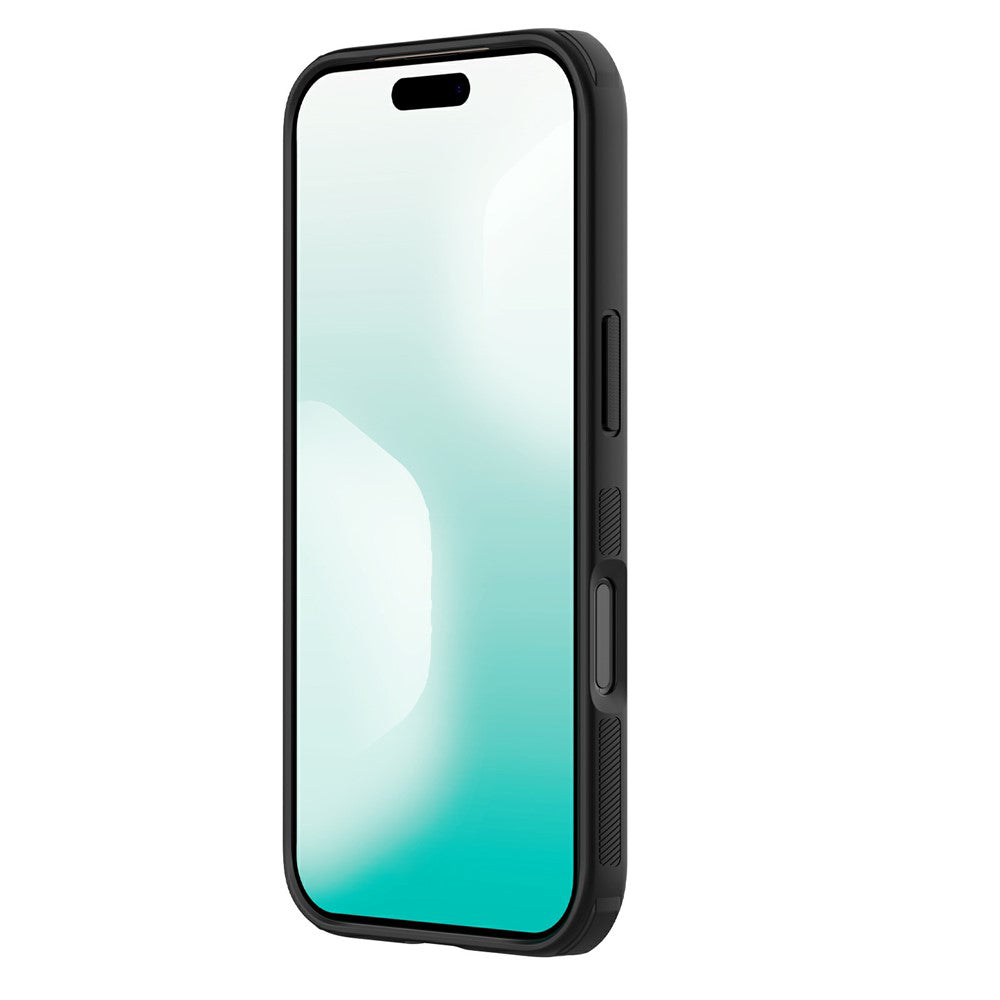 MagSafe-deksel for Apple iPhone 18 Pro / 17 Pro, Nillkin, Super Shield Pro, Svart Gjennomsiktig Satinert