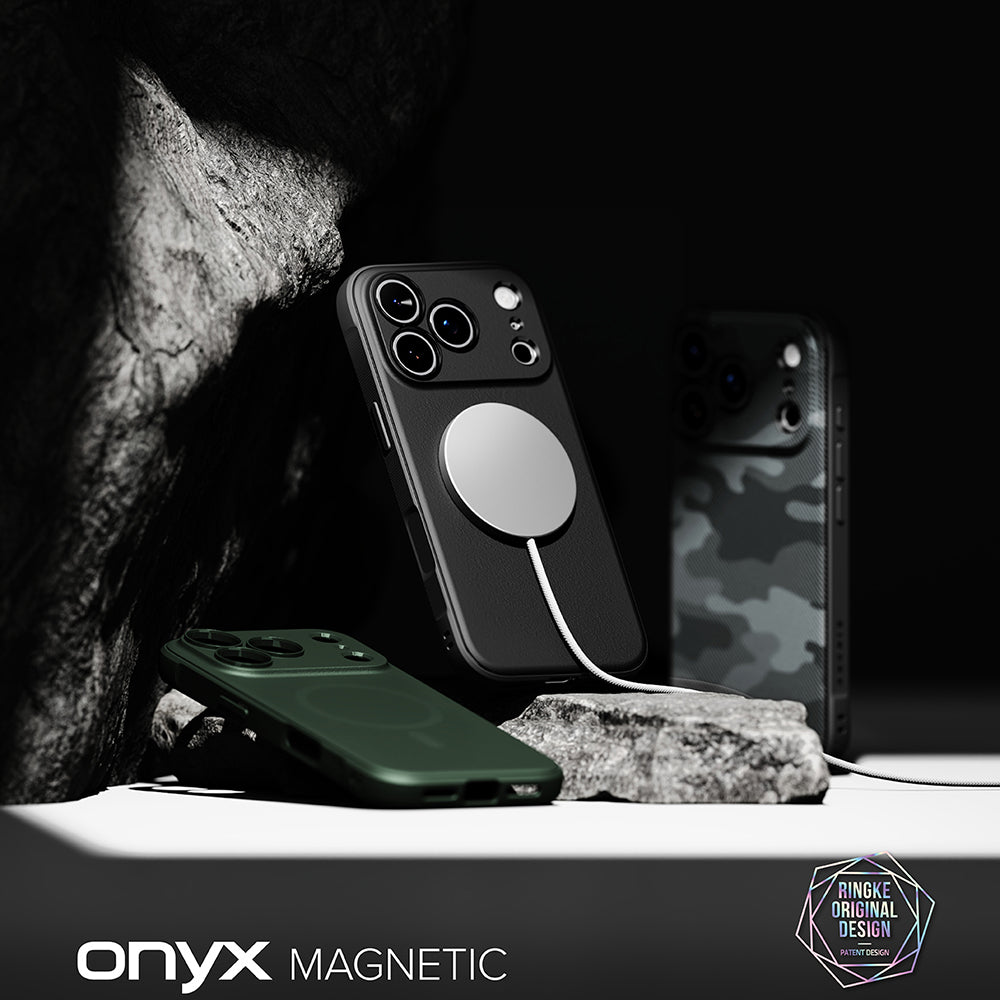 MagSafe-deksel for Apple iPhone 18 Pro / 17 Pro, Ringke, Onyx, svart