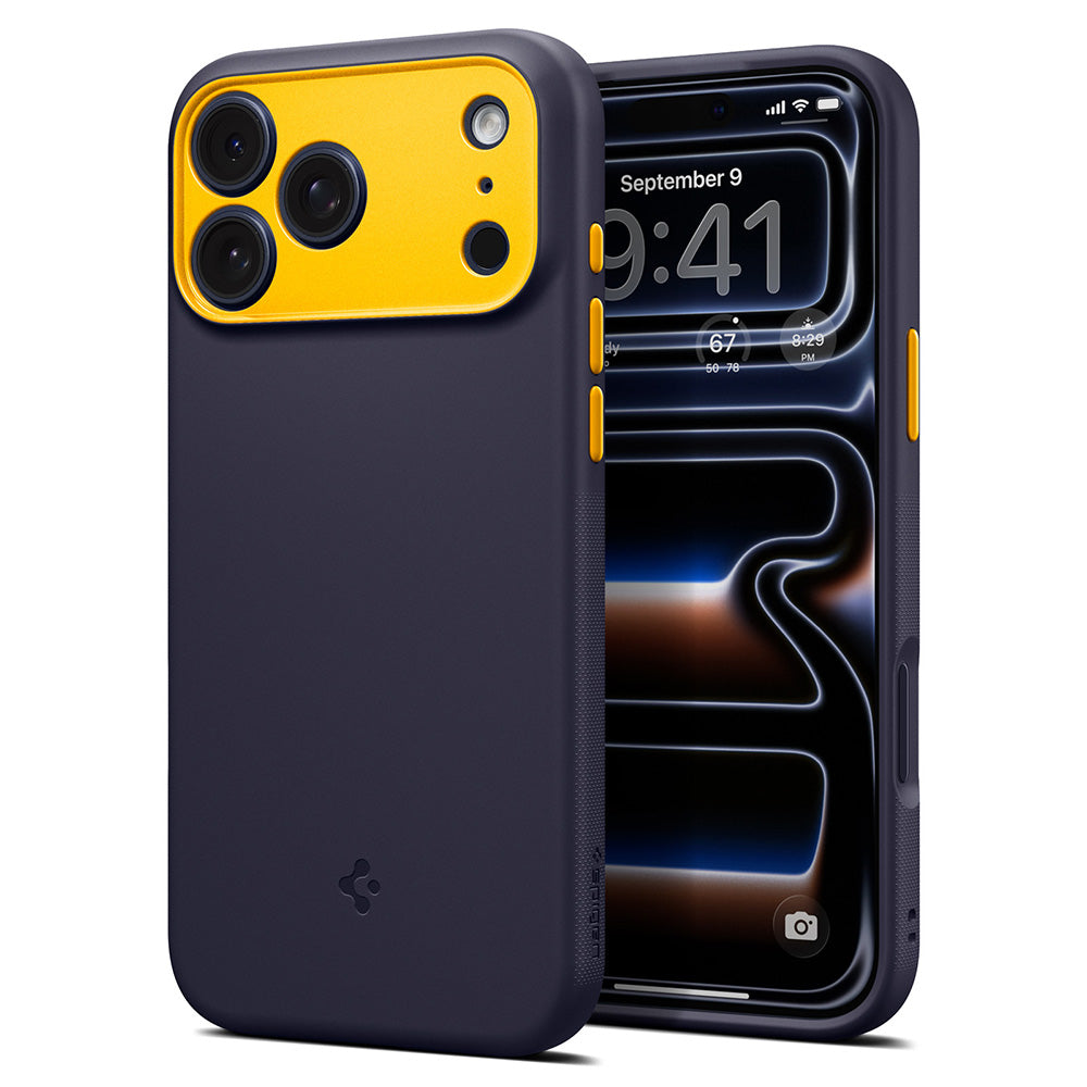 MagSafe-deksel for Apple iPhone 18 Pro / 17 Pro, Spigen, Caseology Nano Pop, Lilla ACS12178
