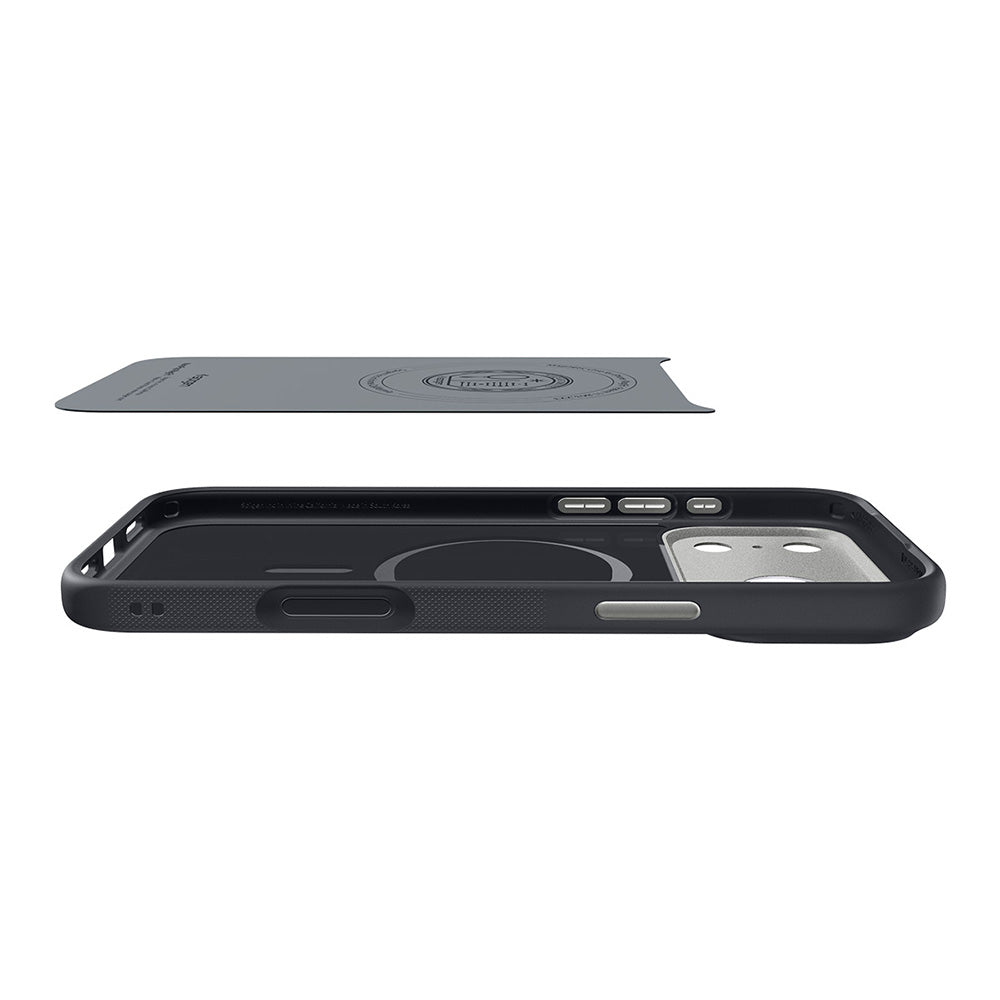 MagSafe-deksel for Apple iPhone 18 Pro / 17 Pro, Spigen, Caseology Nano Pop, svart ACS12177