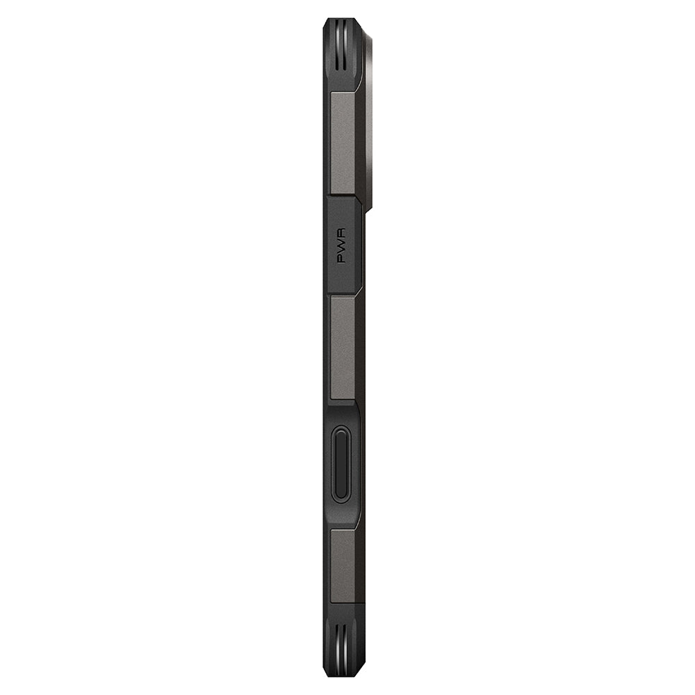 MagSafe-deksel for Apple iPhone 18 Pro / 17 Pro, Spigen, Tough Armor T, Grå ACS12174