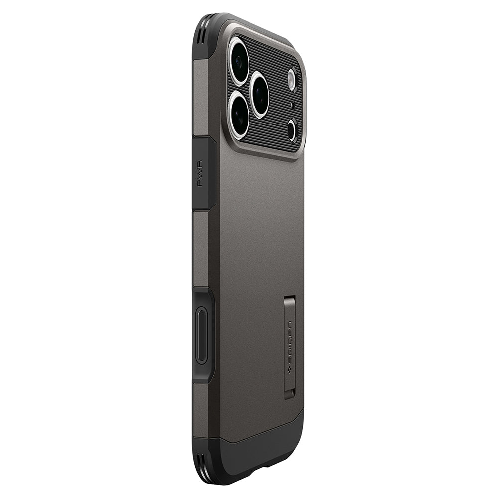 MagSafe-deksel for Apple iPhone 18 Pro / 17 Pro, Spigen, Tough Armor T, Grå ACS12174
