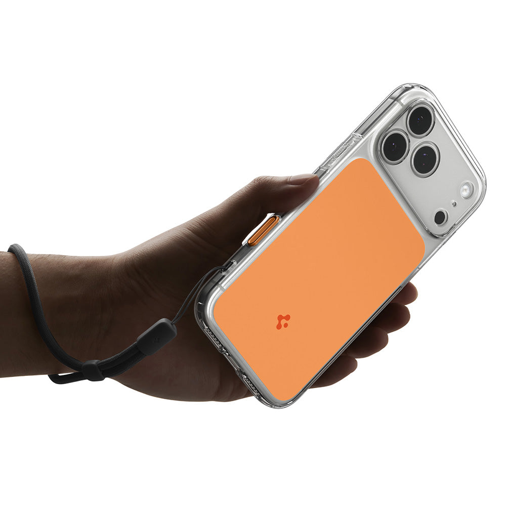 MagSafe-deksel for Apple iPhone 18 Pro / 17 Pro, Spigen, Ultra Hybrid T, Oransje ACS12170