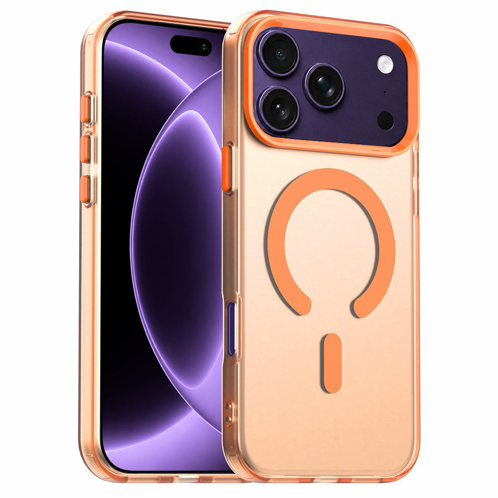 MagSafe-deksel for Apple iPhone 18 Pro / 17 Pro, Techsuit, CandyCase, Oransje