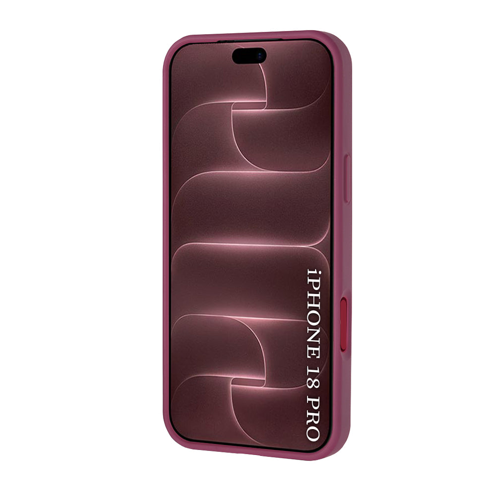MagSafe-deksel for Apple iPhone 18 Pro / 17 Pro, Techsuit, Pro, Mørk rød