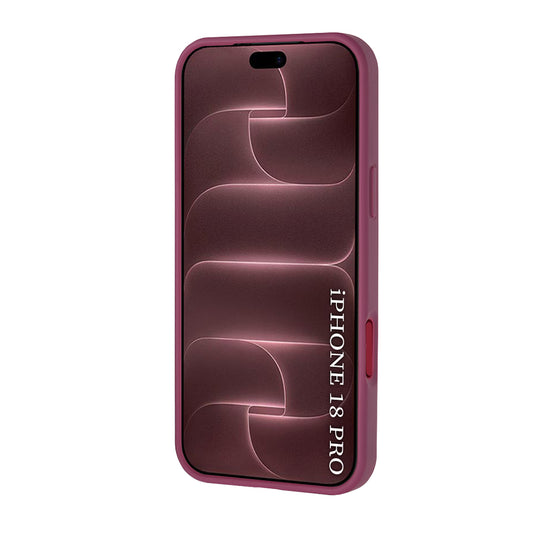 MagSafe-deksel for Apple iPhone 18 Pro / 17 Pro, Techsuit, Pro, Mørk rød