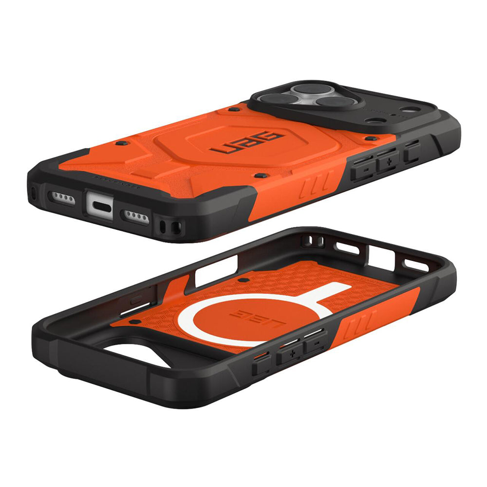 MagSafe-deksel for Apple iPhone 18 Pro / 17 Pro, Urban Armor Gear, Pathfinder, Oransje