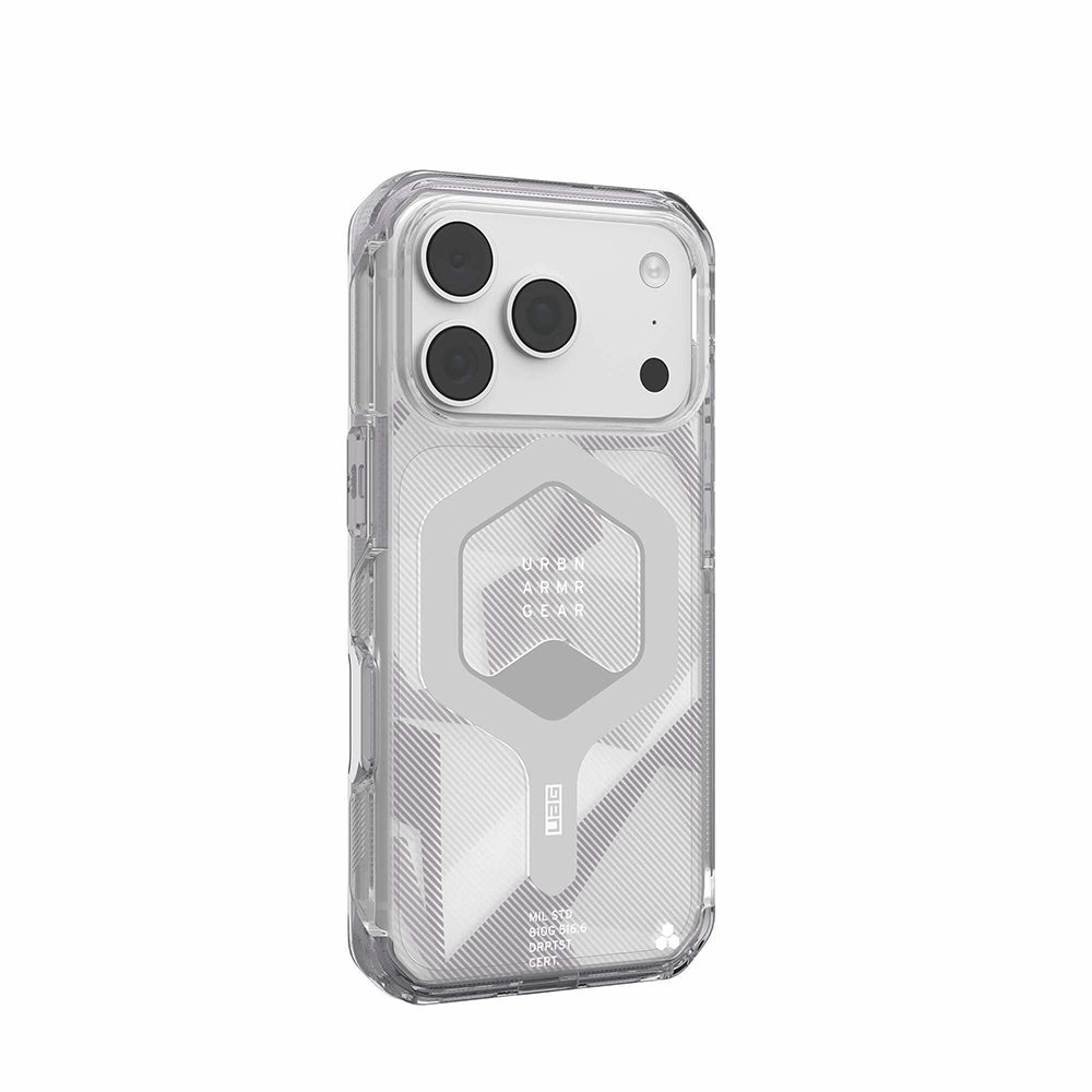 MagSafe-deksel for Apple iPhone 18 Pro / 17 Pro, Urban Armor Gear, Plyo, Sølv