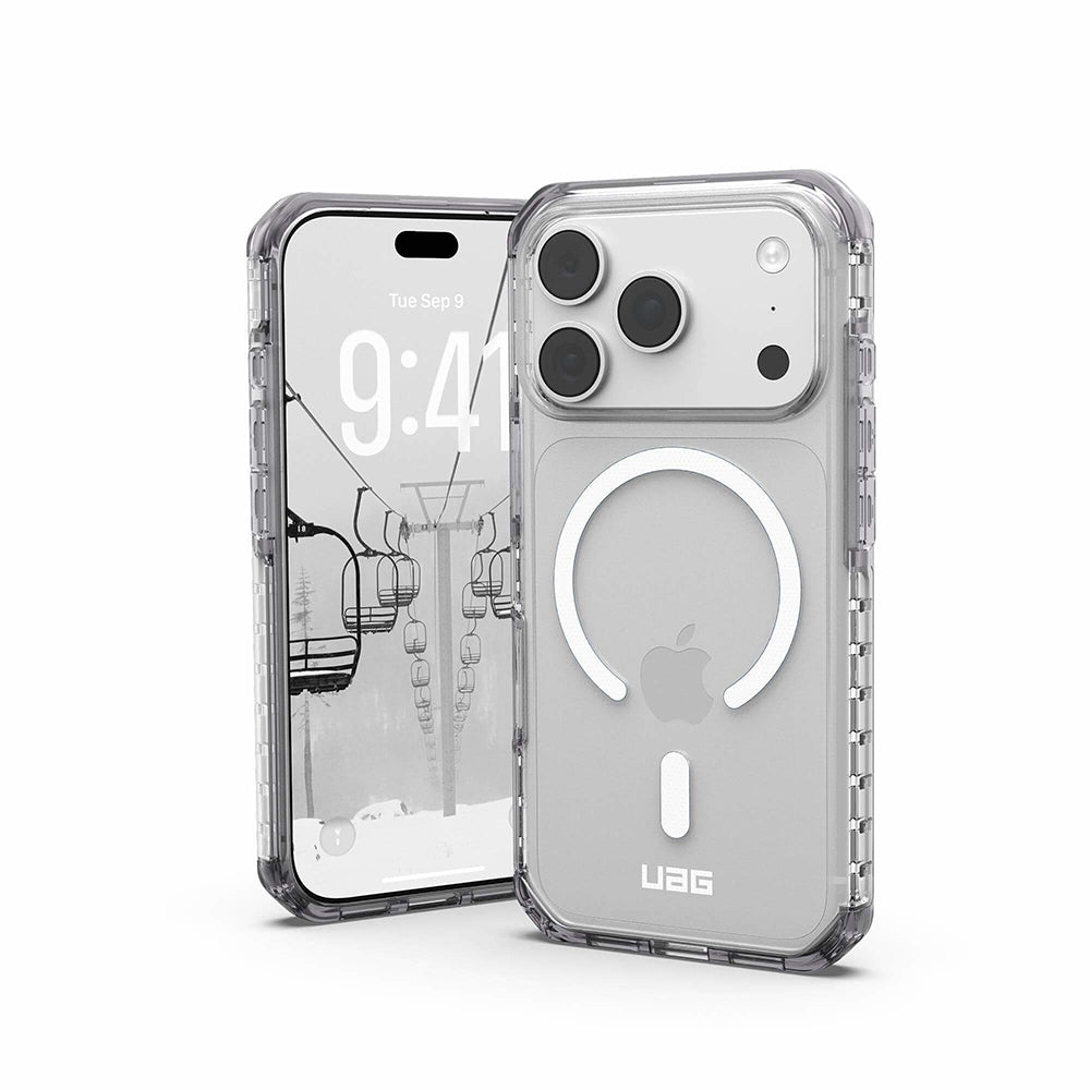 MagSafe-deksel for Apple iPhone 18 Pro / 17 Pro, Urban Armor Gear, Plyo LT, Sølv