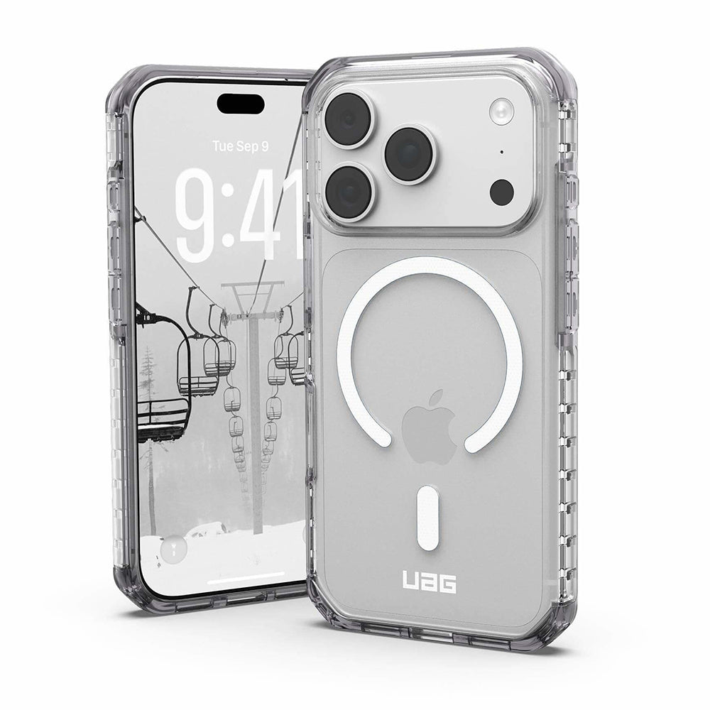 MagSafe-deksel for Apple iPhone 18 Pro / 17 Pro, Urban Armor Gear, Plyo LT, Sølv
