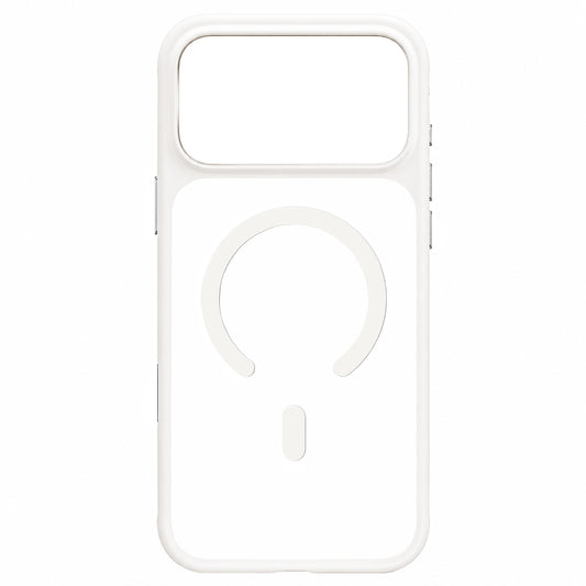 MagSafe-deksel til Apple iPhone 18 Pro Max / 17 Pro Max, Blueo, hudvennlig og støtsikkert, satenghvit