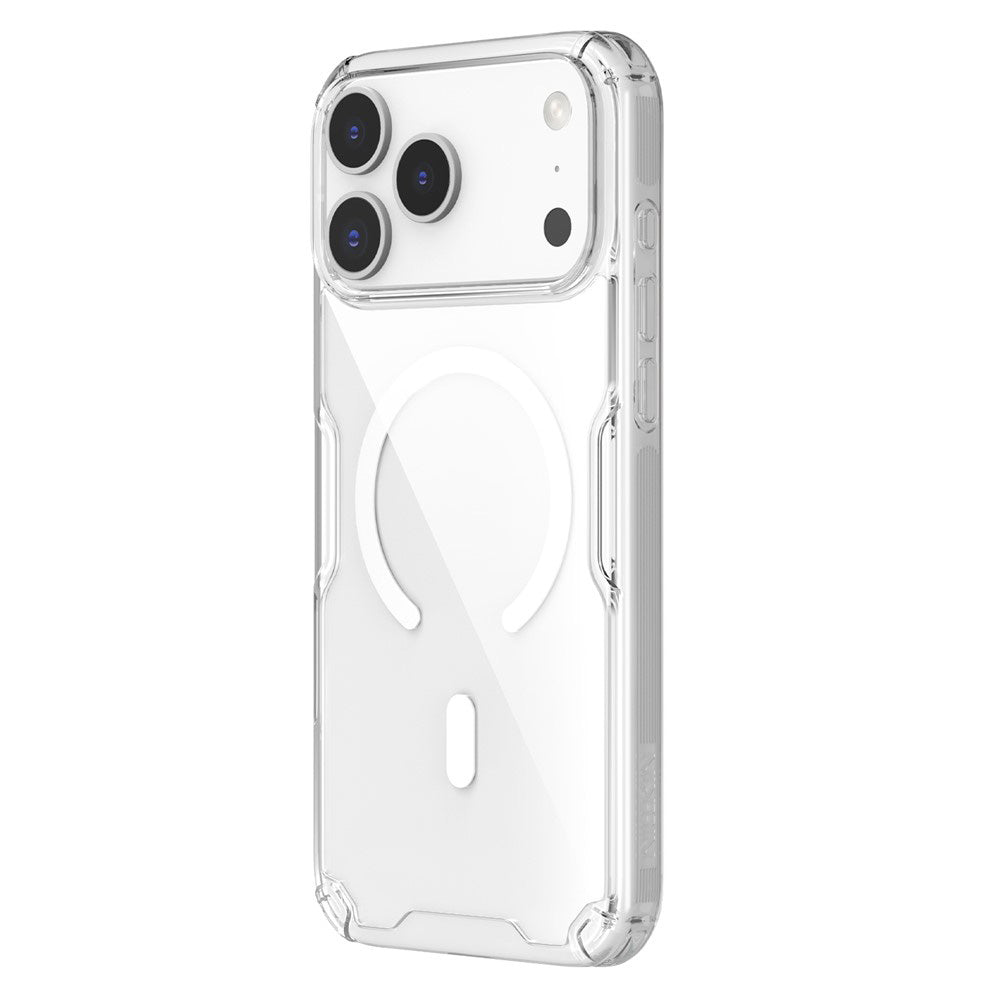 MagSafe-deksel for Apple iPhone 18 Pro Max / 17 Pro Max, Nillkin, Nature Pro, Hvit