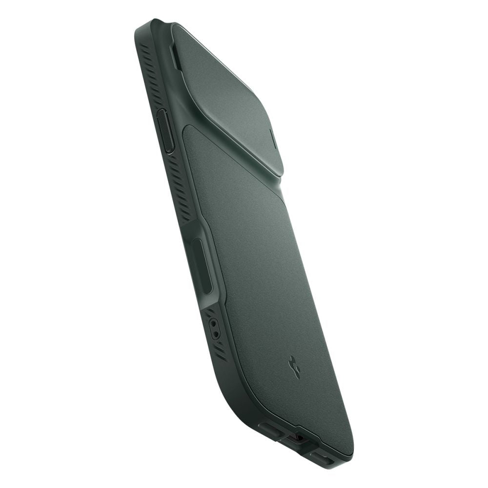 MagSafe-deksel for Apple iPhone 18 Pro Max / 17 Pro Max, Spigen, Optik Armor, Grønn ACS09901