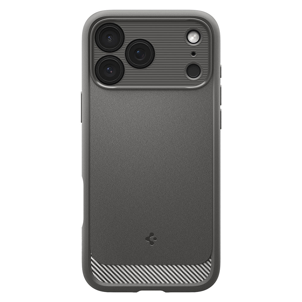 MagSafe-deksel for Apple iPhone 18 Pro Max / 17 Pro Max, Spigen, Rugged Armor, Grå ACS12110