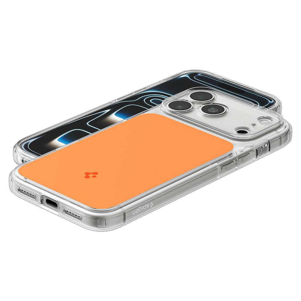 MagSafe-deksel for Apple iPhone 18 Pro Max / 17 Pro Max, Spigen, Ultra Hybrid T, Oransje ACS12133