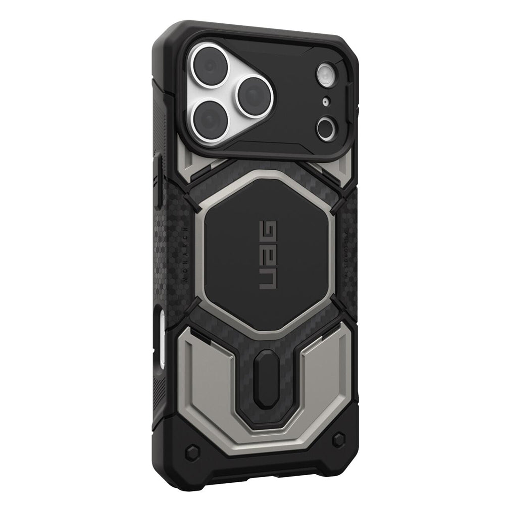 MagSafe-deksel for Apple iPhone 18 Pro Max / 17 Pro Max, Urban Armor Gear, Monarch Pro, Grå