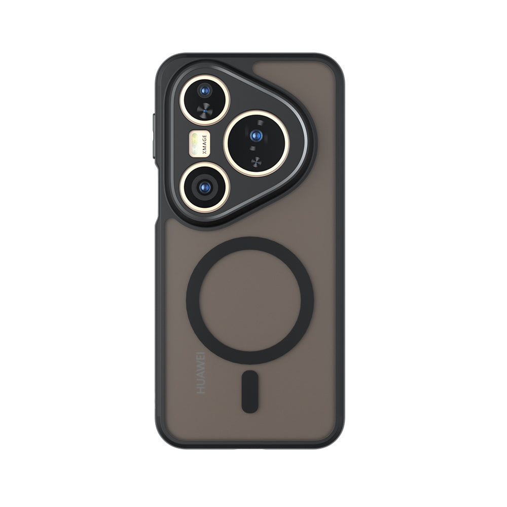 MagSafe-deksel for Huawei Pura 80 Pro / Pura 80 Ultra, Techsuit, PureFrost, Satinert svart