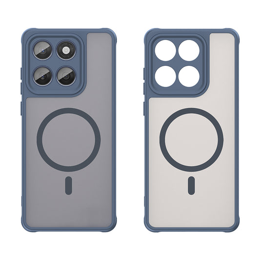 MagSafe-deksel for Motorola Edge 60 Fusion / Edge 60, Techsuit, HaloFrost II, Marineblå