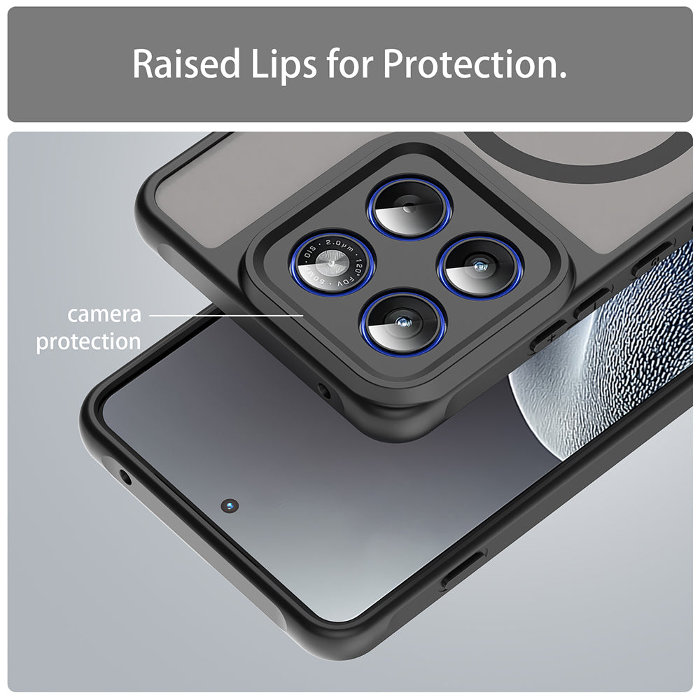 MagSafe-deksel for Motorola Edge 70, Techsuit, HaloFrost II, Svart
