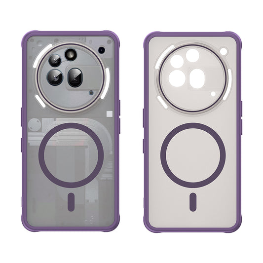 MagSafe-deksel for Nothing Phone (3a) Pro, Techsuit, HaloFrost II, lilla