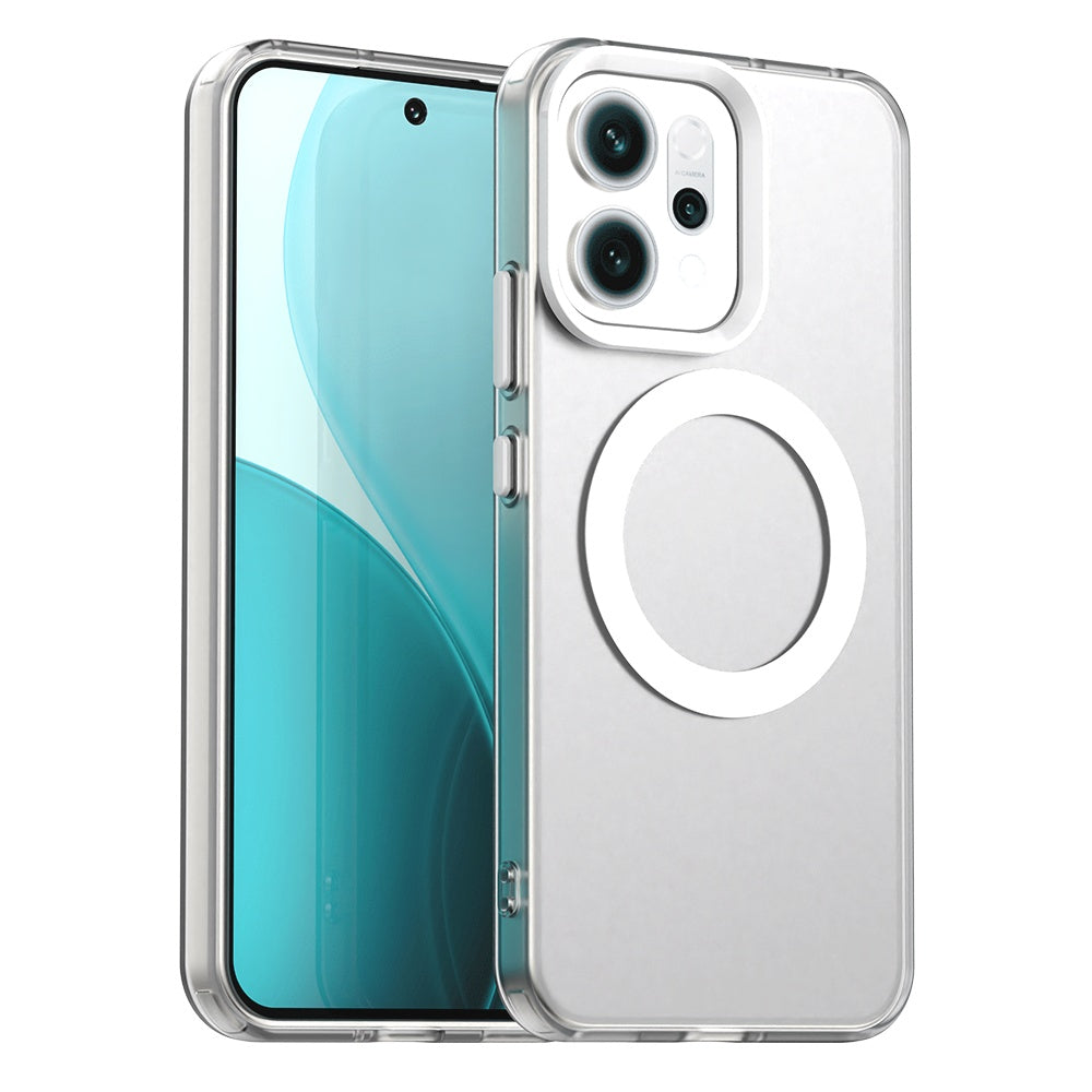 MagSafe-deksel for Oppo Reno14, Techsuit, CandyCase, Hvit