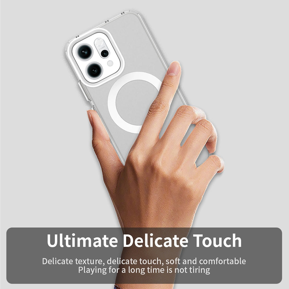 MagSafe-deksel for Oppo Reno14, Techsuit, CandyCase, Hvit