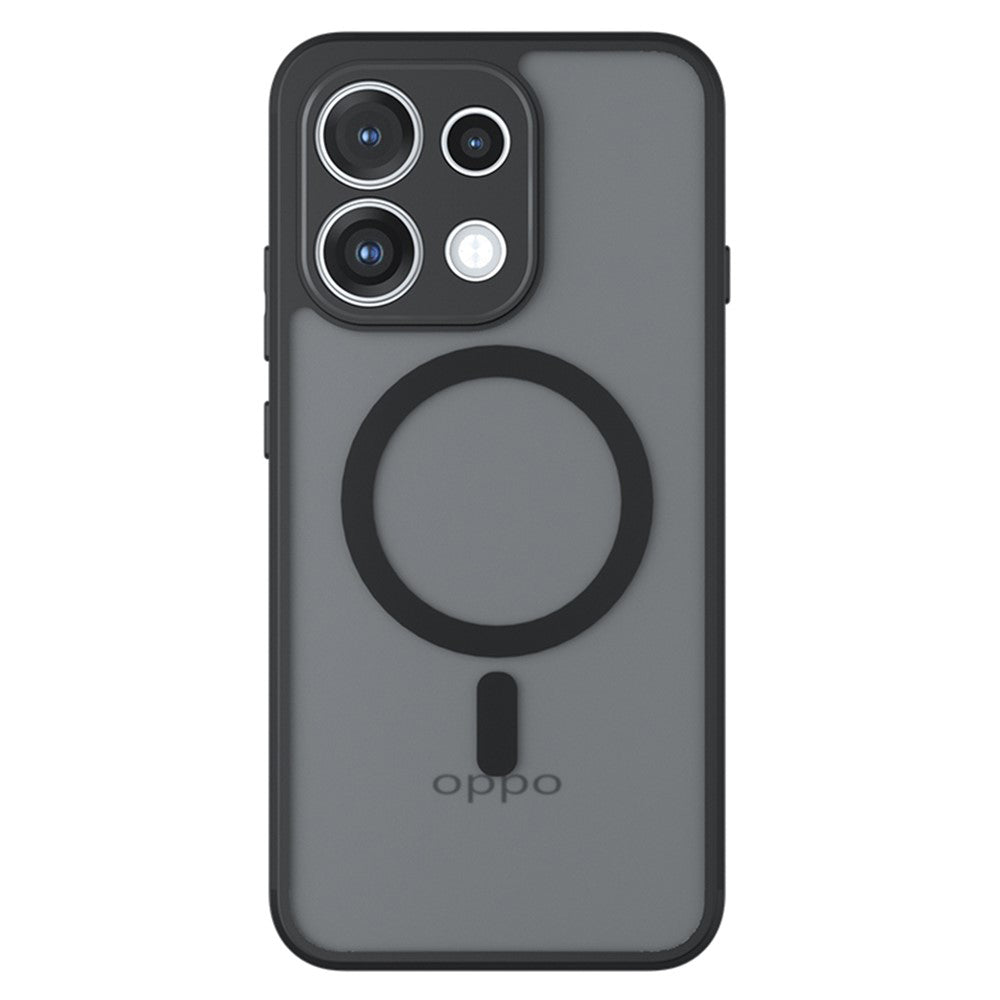 MagSafe-deksel for Oppo Reno16 F / Reno16 FS, Techsuit, PureFrost, Satinert svart