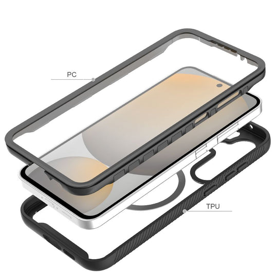 MagSafe-etui for Samsung Galaxy S24 FE S721, Tech-Protect, Defence360, Svart