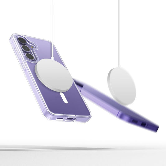 MagSafe-deksel for Samsung Galaxy A36 A366, Tech-Protect, Flexair Hybrid, Gjennomsiktig