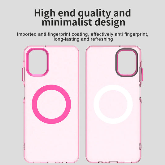 MagSafe-deksel for Samsung Galaxy A06 A065, Techsuit, CandyCase, Rosa