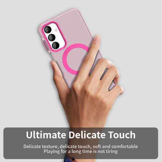 MagSafe-deksel for Samsung Galaxy A16 5G A166 / A16 4G A165, Techsuit, CandyCase, Rosa