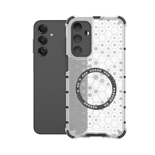 MagSafe-deksel for Samsung Galaxy A16 5G A166 / A16 4G A165, Techsuit, HoneyComb Shield, Hvit