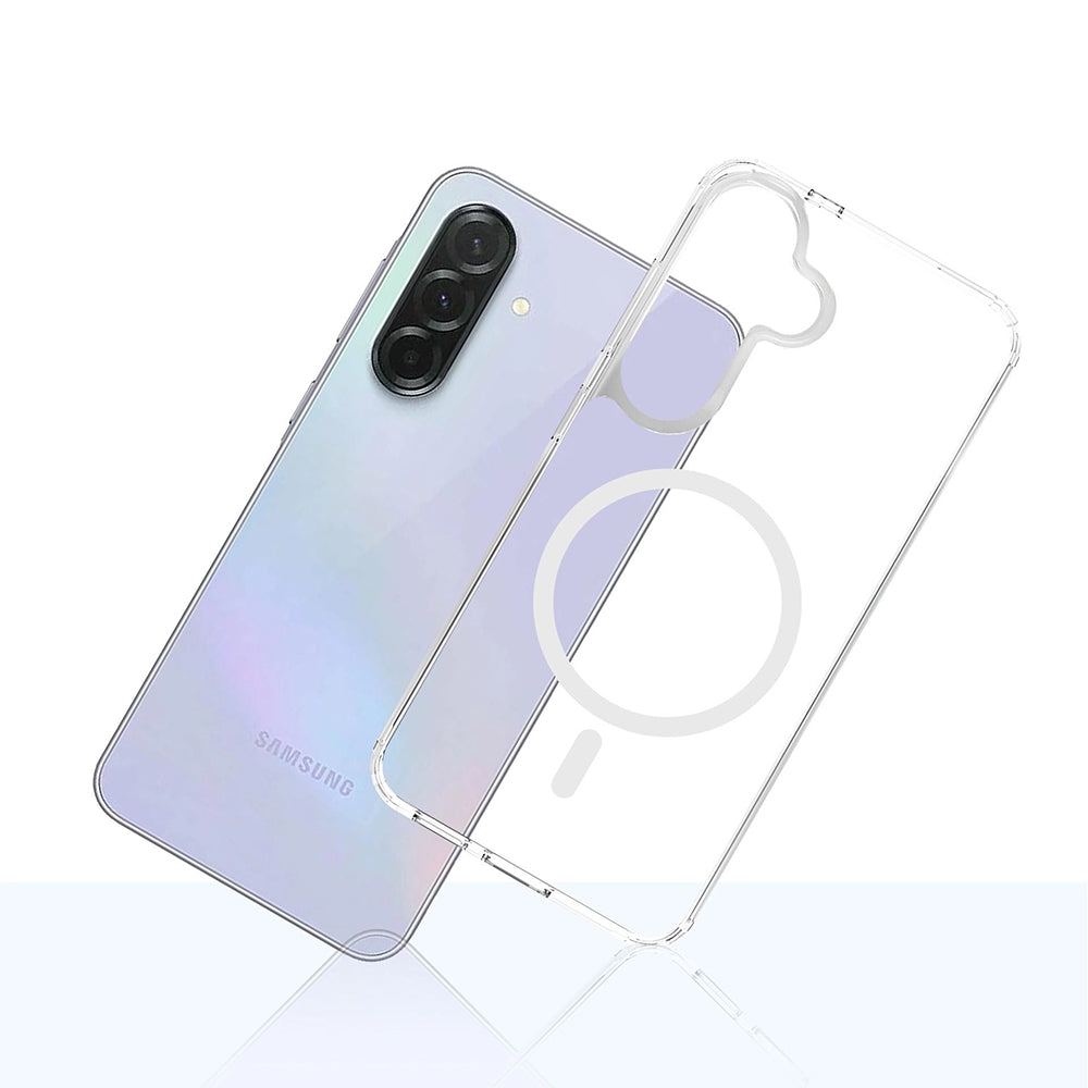 MagSafe deksel for Samsung Galaxy A37 5G, 3MK, Armor MagCase, Gjennomsiktig