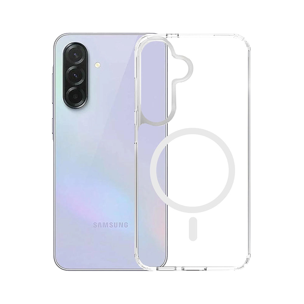 MagSafe deksel for Samsung Galaxy A37 5G, 3MK, Armor MagCase, Gjennomsiktig