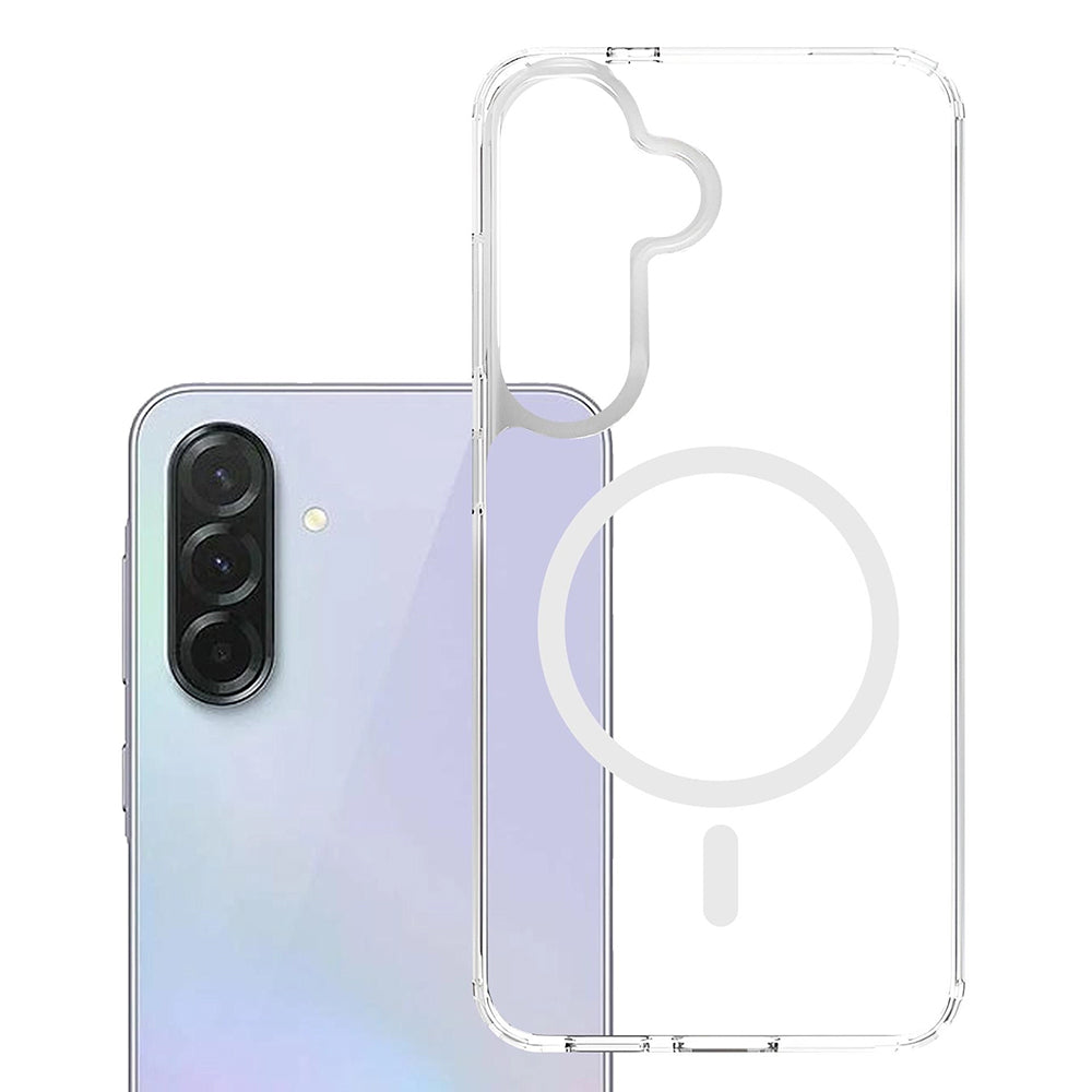 MagSafe deksel for Samsung Galaxy A37 5G, 3MK, Armor MagCase, Gjennomsiktig
