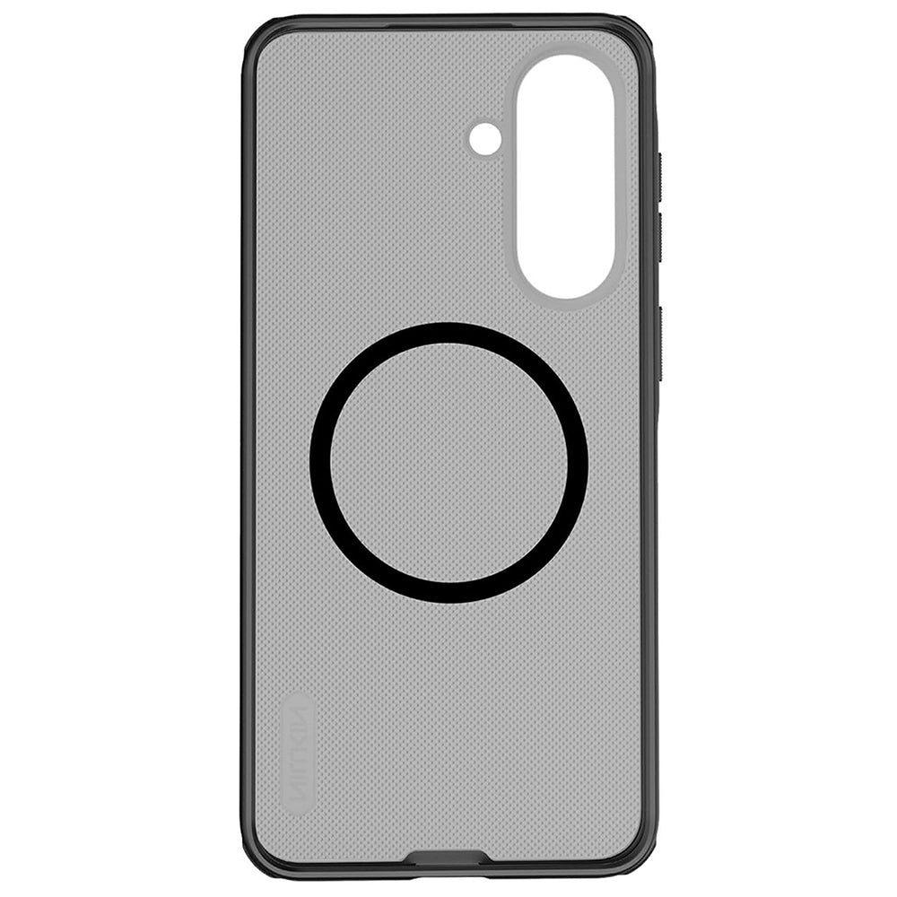 MagSafe-deksel for Samsung Galaxy A57 5G, Nillkin, Super Shield Pro, Svart Gjennomsiktig Satinert