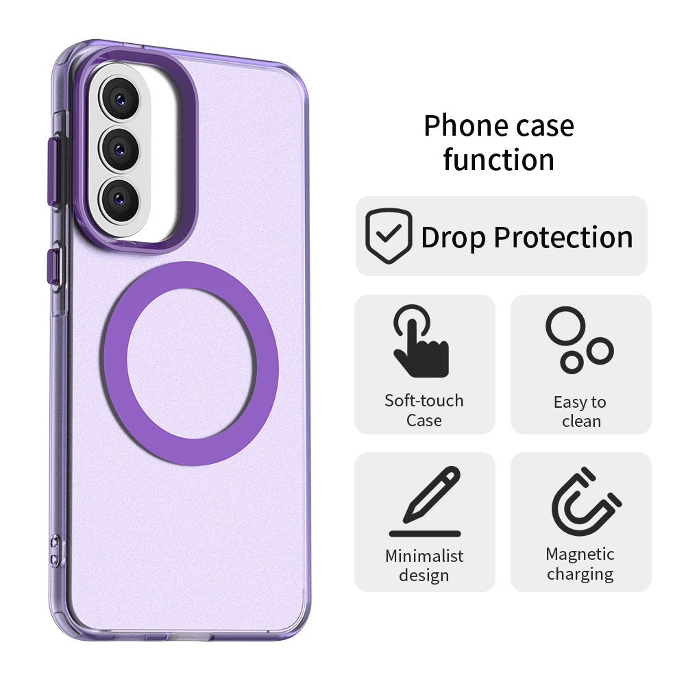 MagSafe-deksel for Samsung Galaxy A57 5G, Techsuit, CandyCase, Lilla