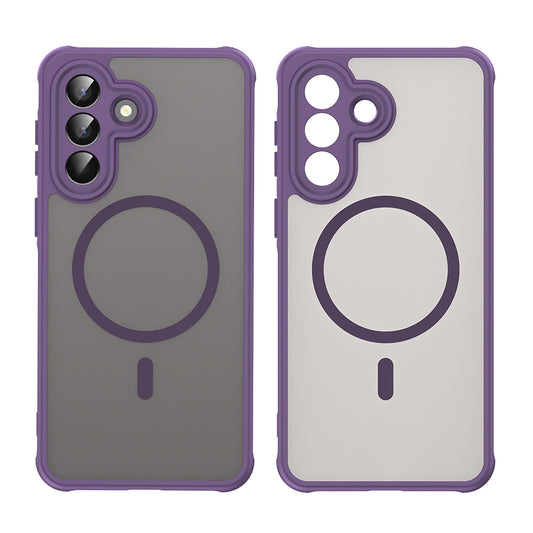 MagSafe-deksel for Samsung Galaxy A57 5G, Techsuit, HaloFrost II, Lilla