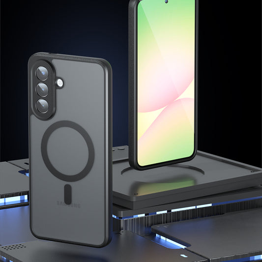 MagSafe-deksel for Samsung Galaxy A57 5G, Techsuit, PureFrost, Satinert Svart