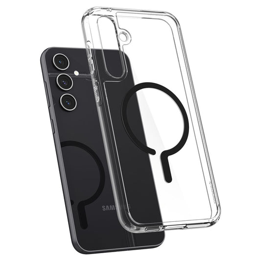 MagSafe-deksel for Samsung Galaxy S23 FE S711, Spigen, Ultra Hybrid OneTap Ring, Gjennomsiktig