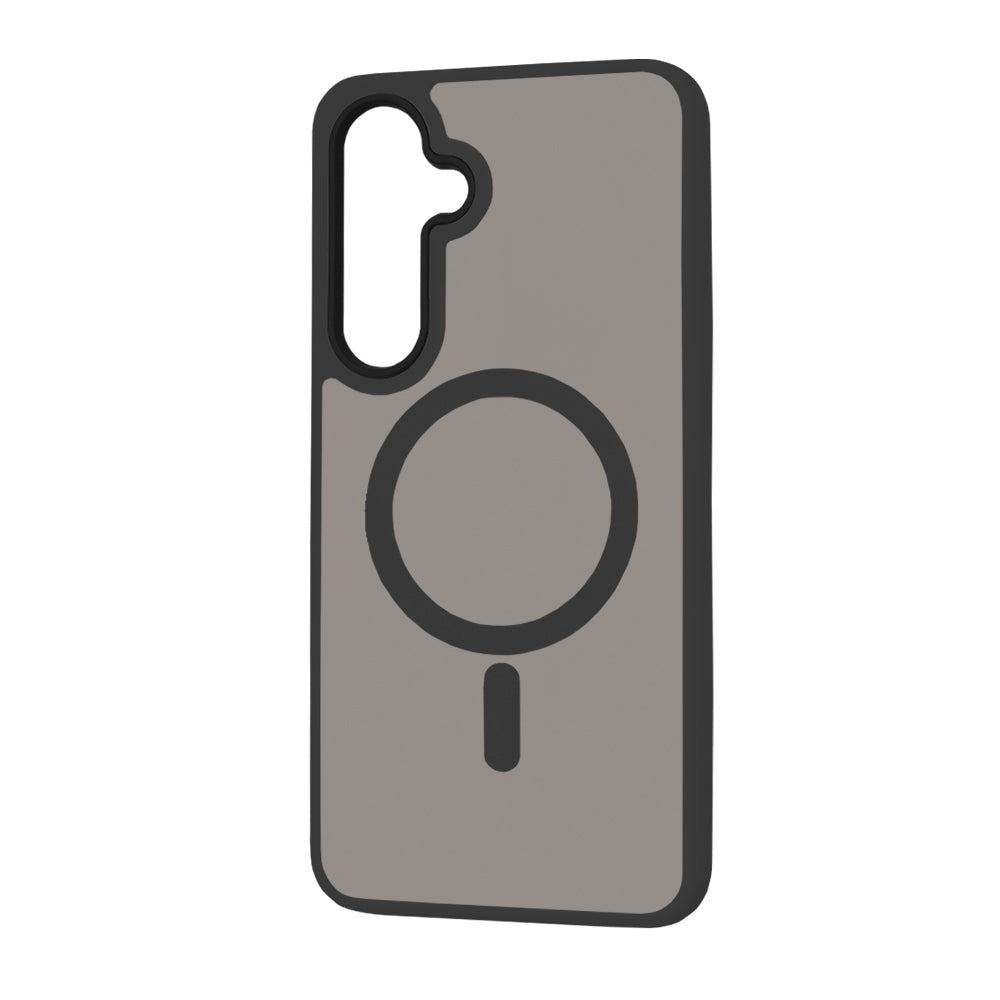 MagSafe-deksel for Samsung Galaxy S24 FE S721, Techsuit, HaloFrost, Svart