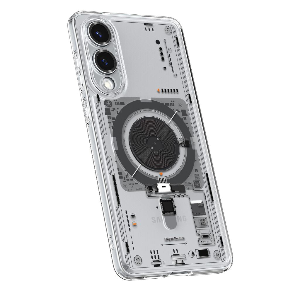 MagSafe-deksel for Samsung Galaxy S25 Edge S937, Spigen, Ultra Hybrid Neo One, Gjennomsiktig ACS09416