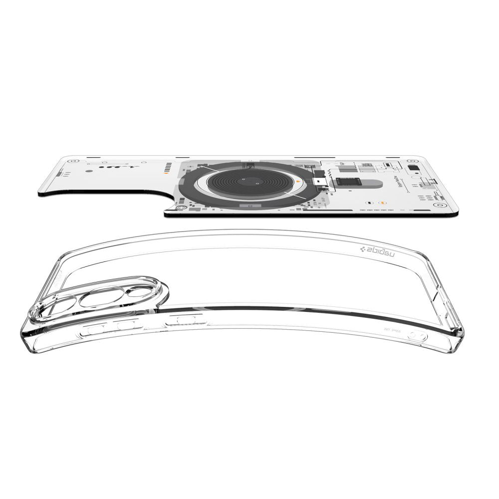 MagSafe-deksel for Samsung Galaxy S25 Edge S937, Spigen, Ultra Hybrid Neo One, Gjennomsiktig ACS09416
