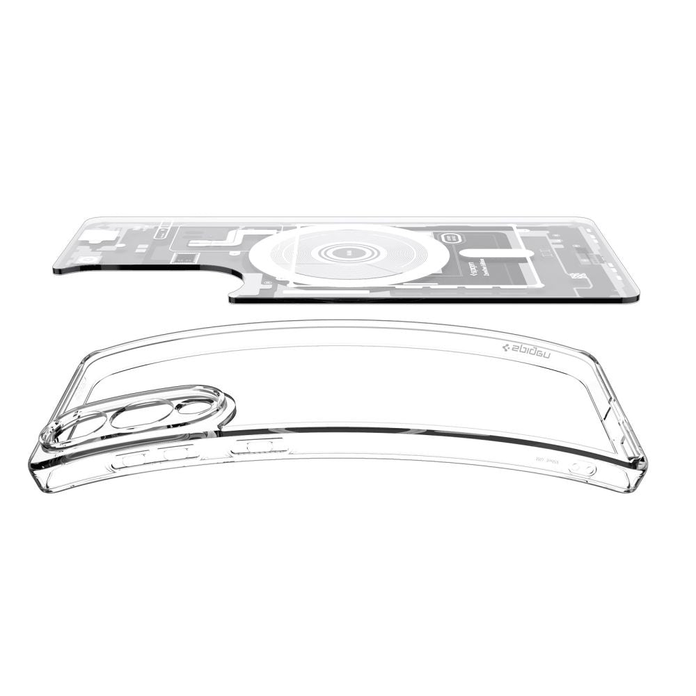 MagSafe-deksel for Samsung Galaxy S25 Edge S937, Spigen, Ultra Hybrid Zero One, Hvit ACS09417