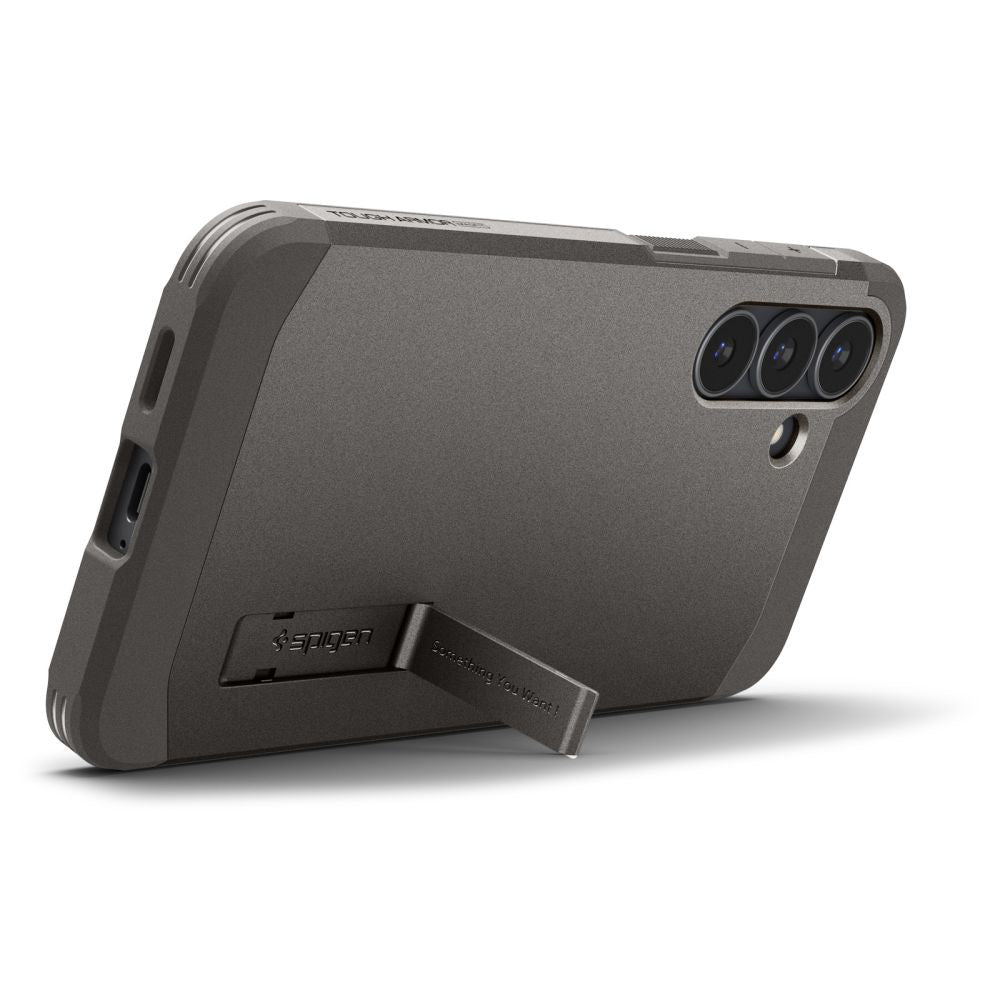 MagSafe-deksel for Samsung Galaxy S25 FE, Spigen, Tough Armor, Grå ACS10030