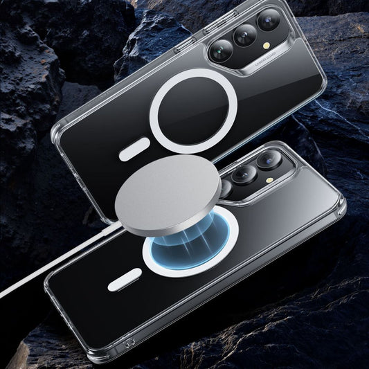 MagSafe-deksel for Samsung Galaxy S25+ S936, ESR, Classic Hybrid, Gjennomsiktig