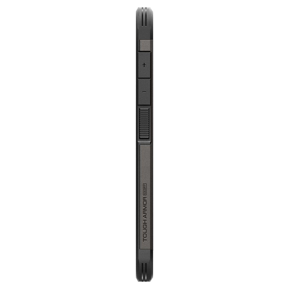 MagSafe-deksel for Samsung Galaxy S25+ S936, Spigen, Tough Armor, Grå